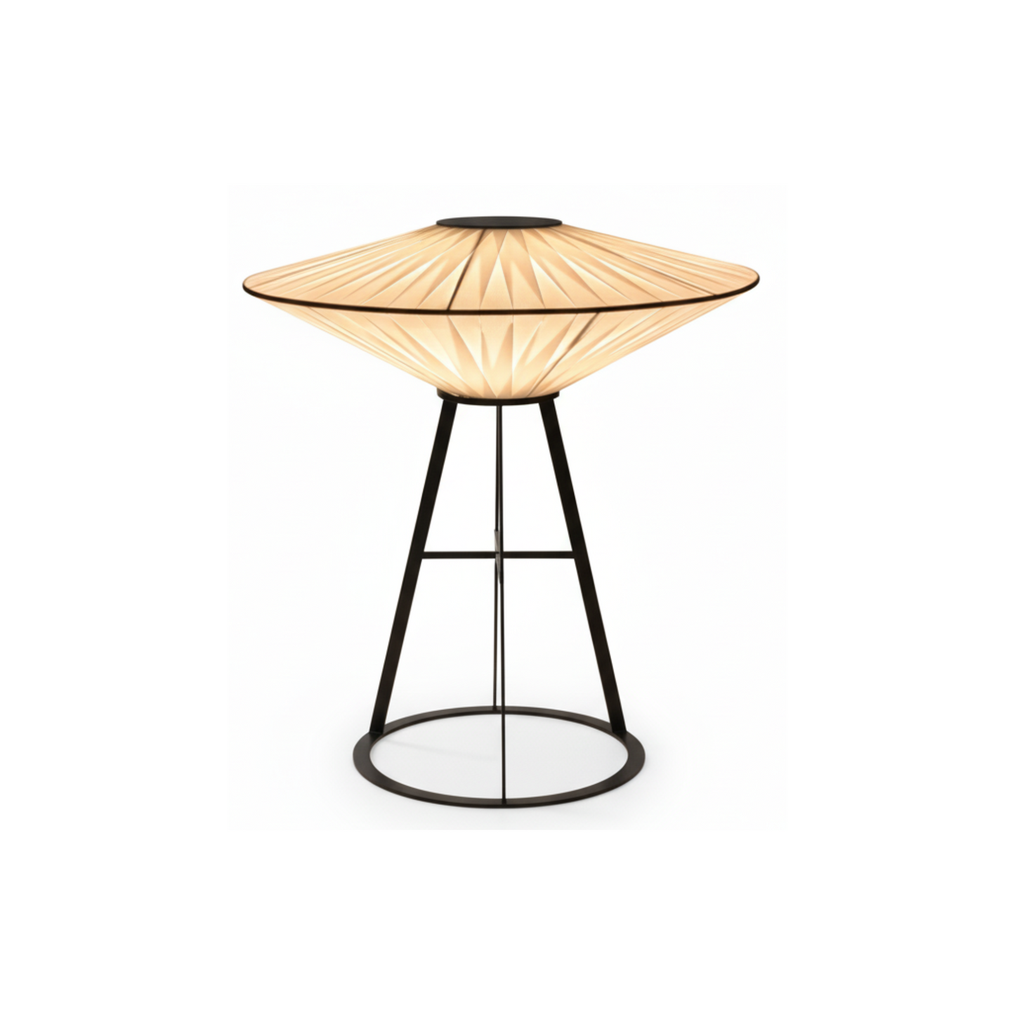 SAUCER Table - Black / White