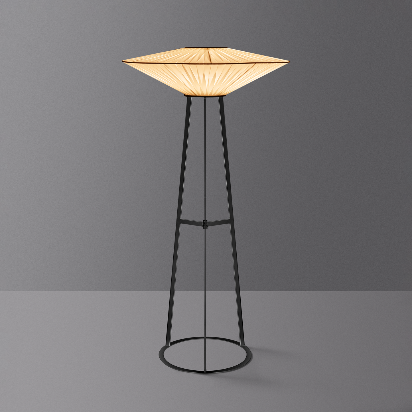 SAUCER Floor - Black / White